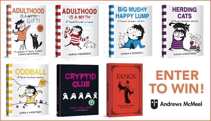 Sarah Andersen Giveaway! Sarah Andersen Giveaway!