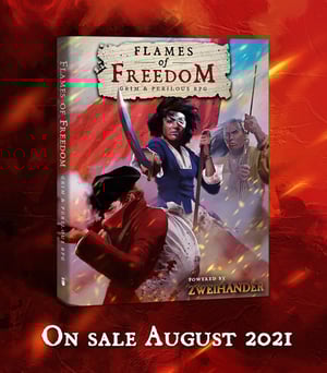Flames of Freedom - book in August 2021