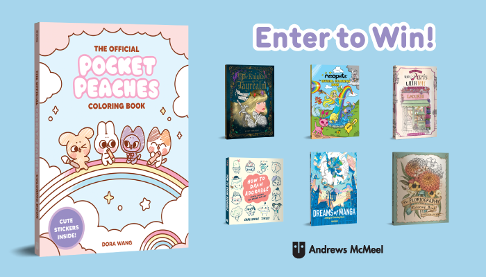 Enter to win a set of cozy coloring books!